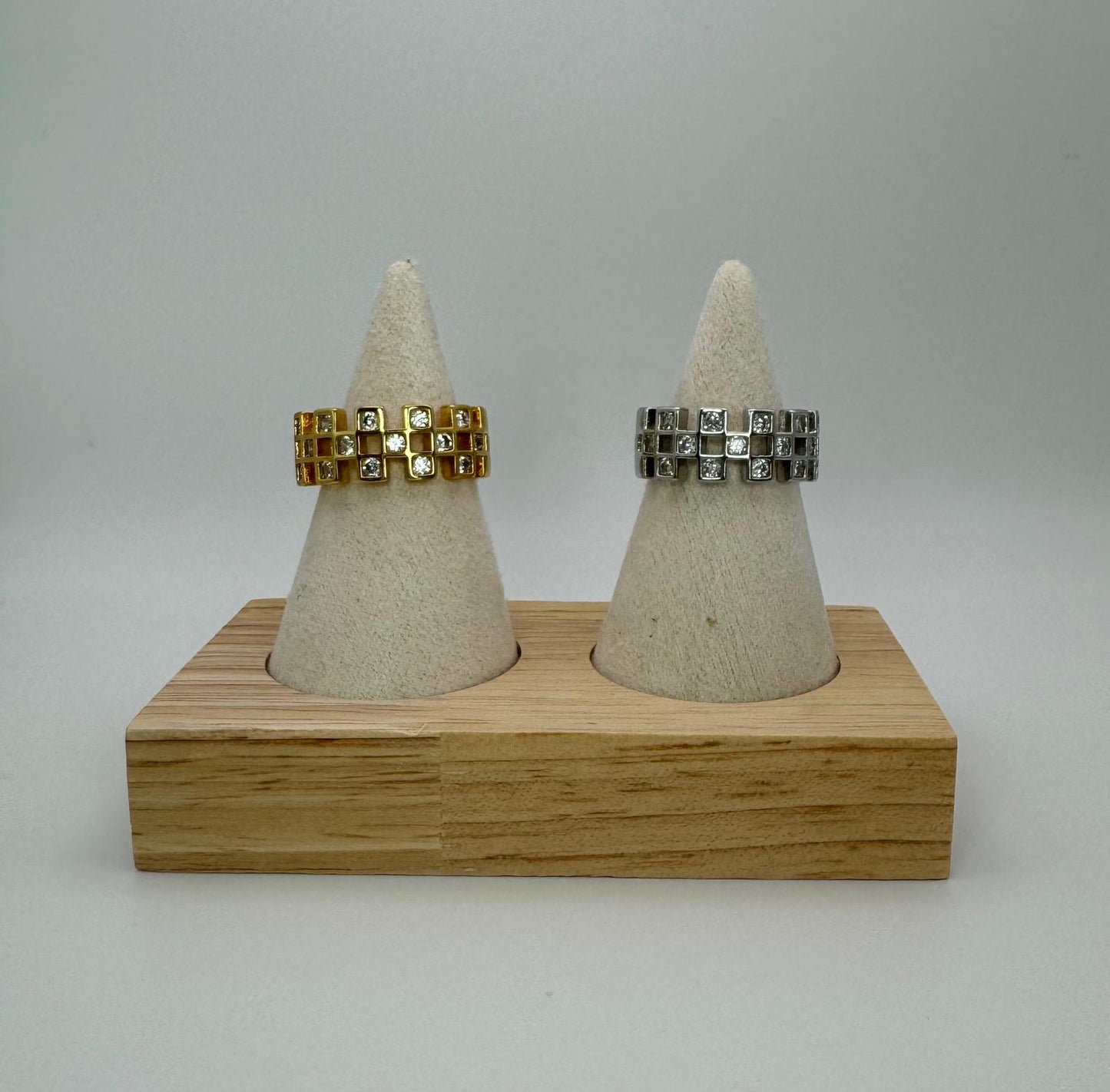 Crystal Puzzle Ring